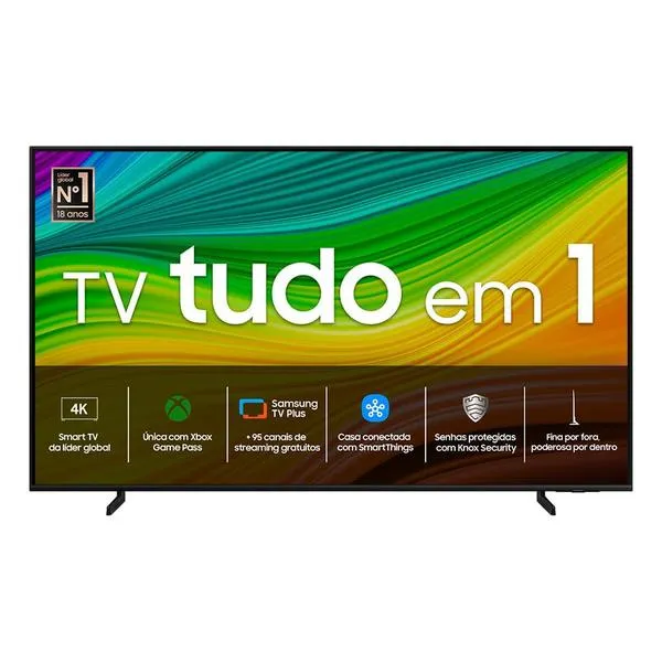 Samsung Smart Tv 50&Quot; Qled 4k Q60d 2024, Modo Game, Tela Sem Limites, Design Slim, Visual Livre De Cabos, Alexa Built In